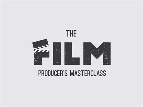 THE FILM Typographic Logo Design Typographic Logo Film Logo