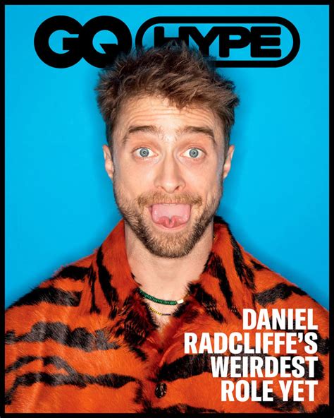 Weird The Al Yankovic Story Star Daniel Radcliffe For Gq Hype Magazine