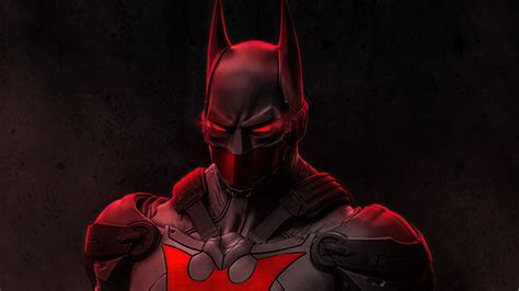 The Batman Beyond Red 4k Wallpaperhd Superheroes Wallpapers4k