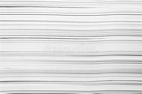 Close Up Picture Showing Stack Of Papers Stock Image Image Of Pattern