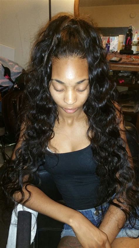 Up And Down Hairstyle Straight Weave Pin By Lashawn