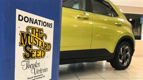 Car Sales Generate Donations For Victorias Mustard Seed Food Bank