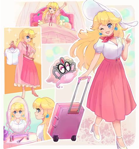 Princess Peach Anime Version