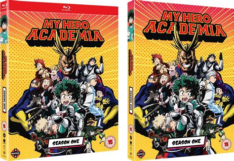 My Hero Academia Season 1 Uk Blu Ray And Dvd Re Release Listed On Amazon