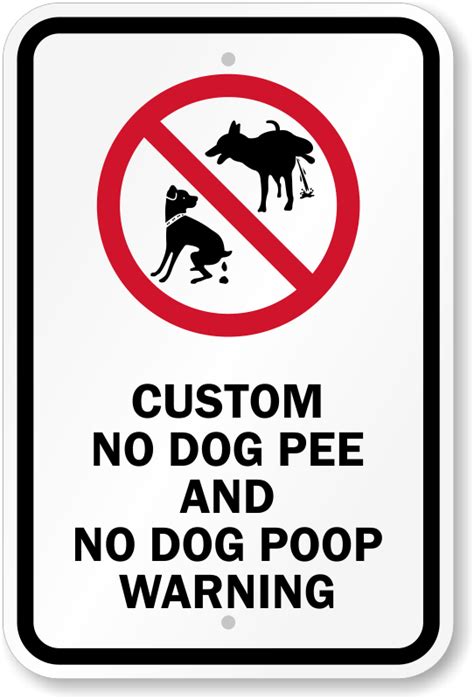 No Dog Poop Signs From 8