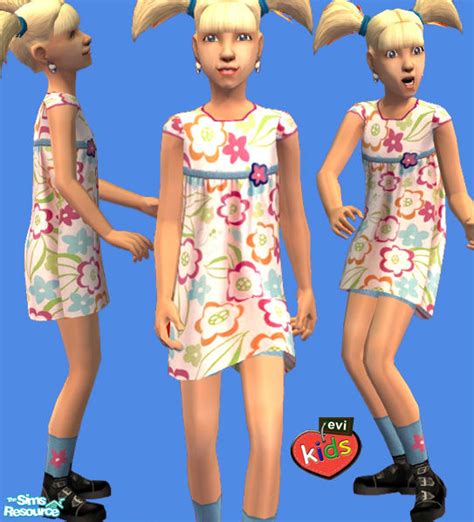 The Sims Resource Evi Greek Spring Girls 4