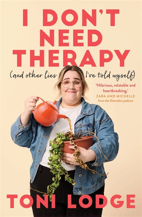 Book Extract I Dont Need Therapy By Toni Lodge
