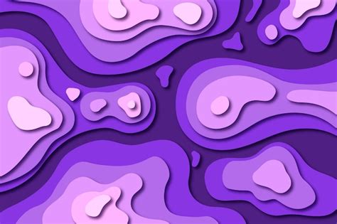 Premium Vector Topographic Map Background In Acid Purple Shades