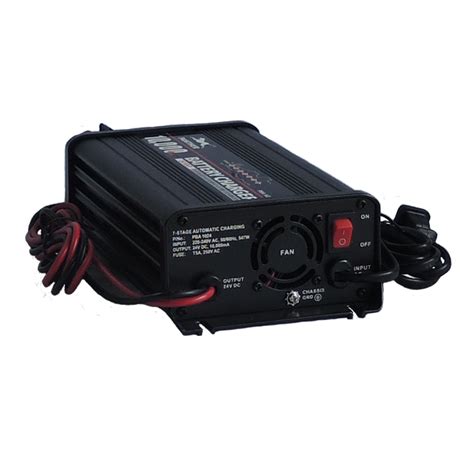 Pba 1024 Panther Automatic Battery Charger 10a Output Current 24v Dc