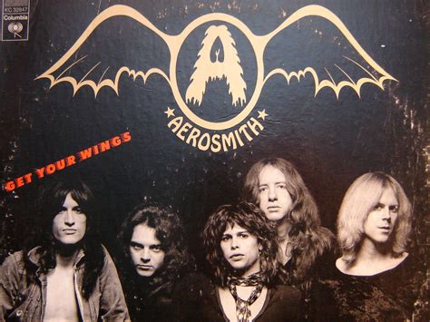 Aerosmith Get Your Wings Lp 1974 Columbia Records Kc Etsy Aerosmith Album Covers Record Album