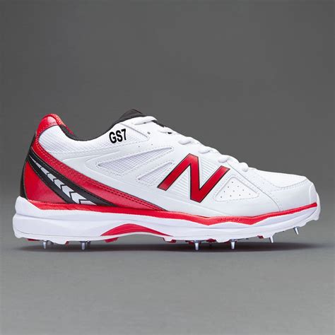New Balance Ck4030 Cricket Shoes Mens Shoes White Red