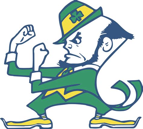 First, they're american, not irish. Irish Clipart Svg - Notre Dame Fighting Irish Logo Png ...