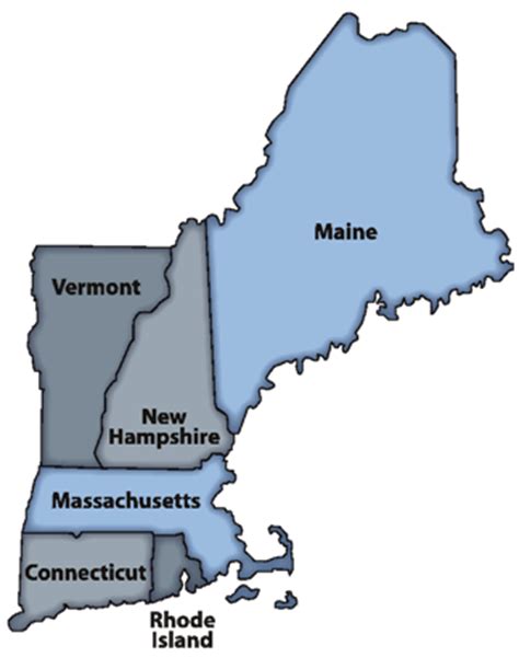 Check out our new england map selection for the very best in unique or custom, handmade pieces from our home décor shops. New England Map - ToursMaps.com