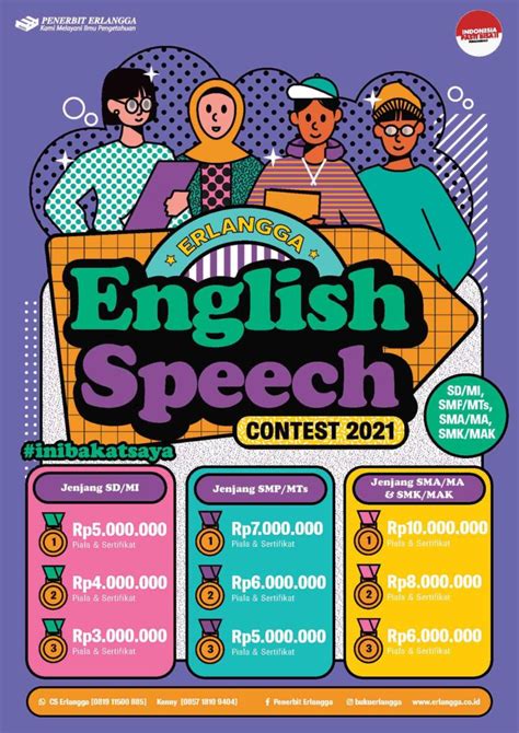 Erlangga English Speech Contest 2021 Al Abidin Boyolali