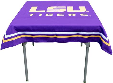Amazon Com College Flags Banners Co Louisiana State LSU Tigers Logo Tablecloth Or Table