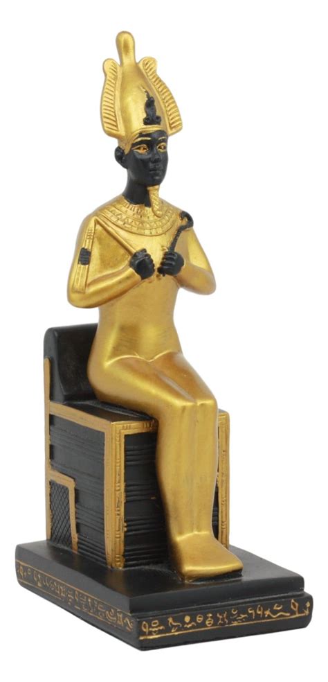 Ebros Classical Egyptian Gods And Goddesses Seated On Throne Statue Gods Of Egypt Ruler Of