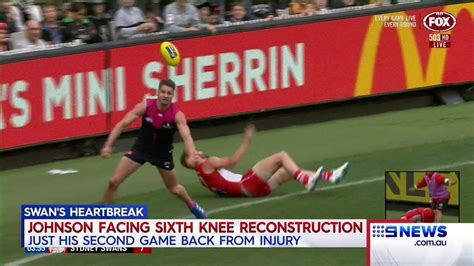 Luckless Swan Alex Johnson Has Suffered Another Serious Knee Injury In