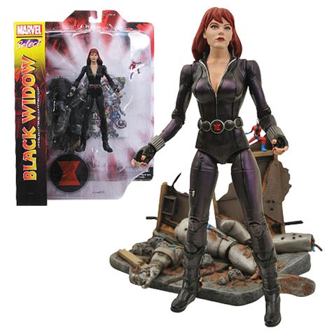 Marvel Select Black Widow Action Figure Entertainment Earth
