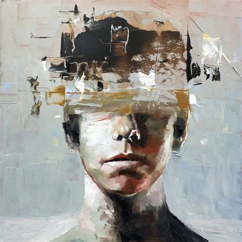 Abstract Paintings Of Faces Portraits Fubiz Media