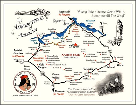 The Apache Trail Destination Tree