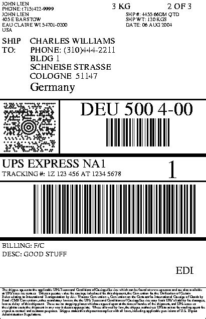 1000 shipping labels 8.5 x 11 ebay ups usps fedex for. Ups Shipping Label Template Word | printable label templates