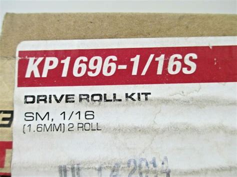 Lincoln Cored Drive Roll And Wire Guide Kit Kp1696 116c Cable Welding New Ebay