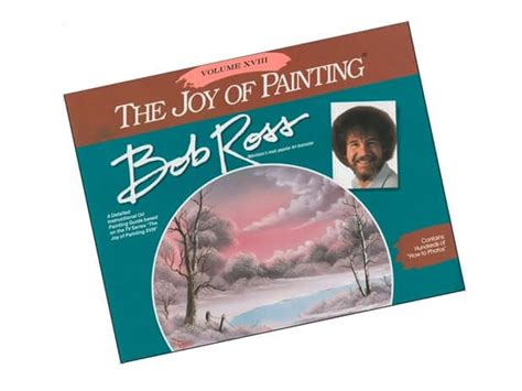 Bob Ross Joy Of Painting Book Volume 18 Studio Six Art Supplies