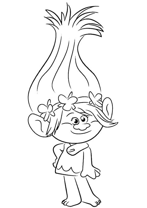 Aprende Brincando Desenhos Dos Trolls Para Colorir