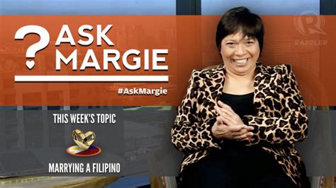 Askmargie Marrying A Filipino