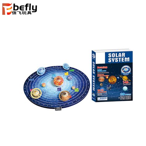146pcs Diy Toy Solar System Science Set Educational Paper Puzzle Buy