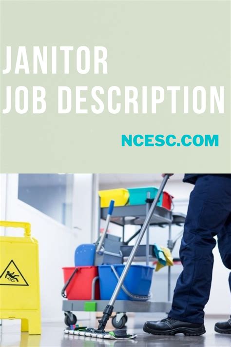 Janitor Job Description Lets Take The Closer Look