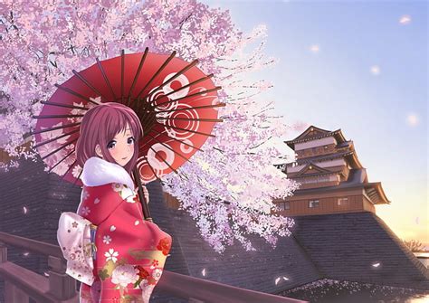 1920x1080px 1080p Free Download Japanese Pretty House Umbrella