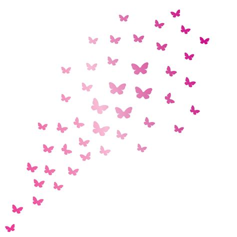 Dcwv Home Peel And Stick Vinyl Wall Art Butterflies With Images