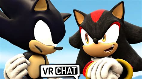Shadow Meets Dark Sonic Vr Chat Youtube