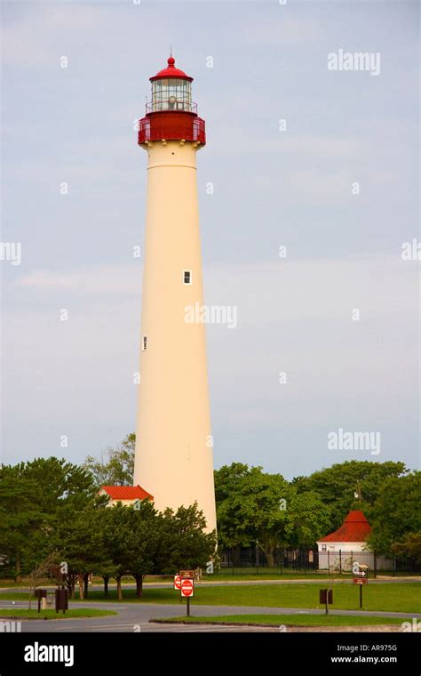 Cape May Lighthouse Nj Stock Photo Alamy