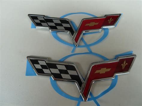 Purchase Corvette C6 Emblems Front And Rear No Reserve In Fort Myers