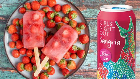 Make Your Own Sangria Popsicles Girls Night Out Wines