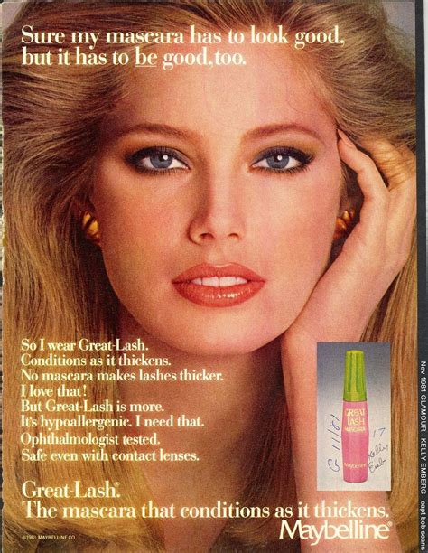 80s Touch Loveisinvogue Maybelline 1981 Model Kelly Vintage