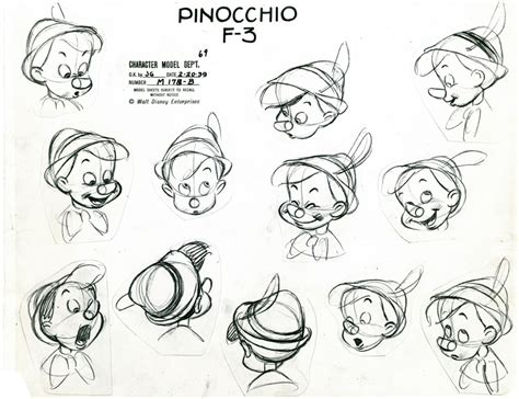 Disney Character Design Sheets