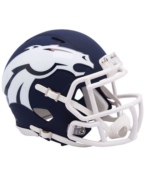Riddell Denver Broncos Speed Amp Alt Mini Helmet And Reviews Sports Fan