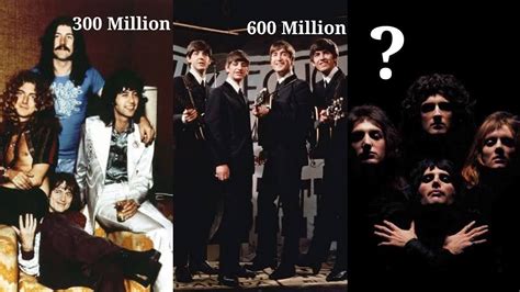 Top 10 Best Selling Bands Of All Time Youtube