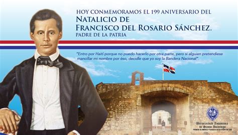 199 Aniversario Nacimiento Francisco Del Rosario Sánchez