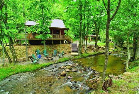 On The Creek Smoky Mountains Cabins Smoky Mountain Cabin Rentals Nc
