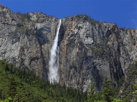 Ribbon Falls Yosemite National Park California Usa Scottd75