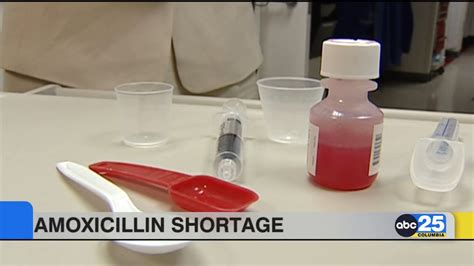 Fda Amoxicillin Shortage Due To Supply Chain Issues Abc Columbia
