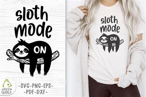 Funny Quotes Svg Sleeping Sloth Svg Files Funny T Shirt Svg Designs By