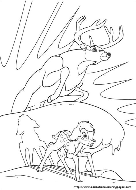Bambi 2 Coloring Pages Educational Fun Kids Coloring Pages And Preschool Skills Worksheets