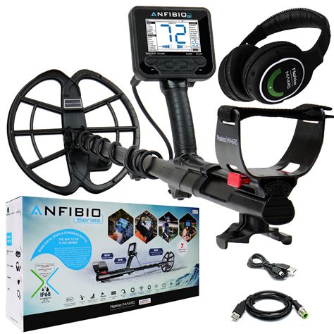Wireless vs wired headphones for metal detectors. Nokta Makro Anfibio 19 kHz Underwater Metal Detector with ...