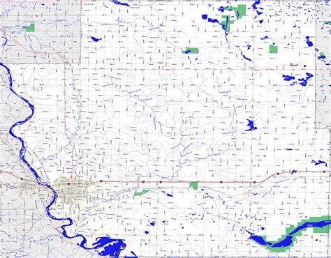 maps Page Burleigh County North Dakota Genealogy