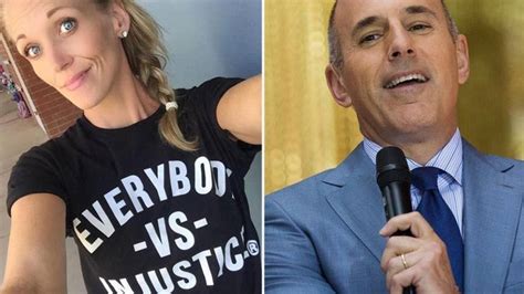 Shocking New Details Of Matt Lauers Alleged Affair With Much Younger